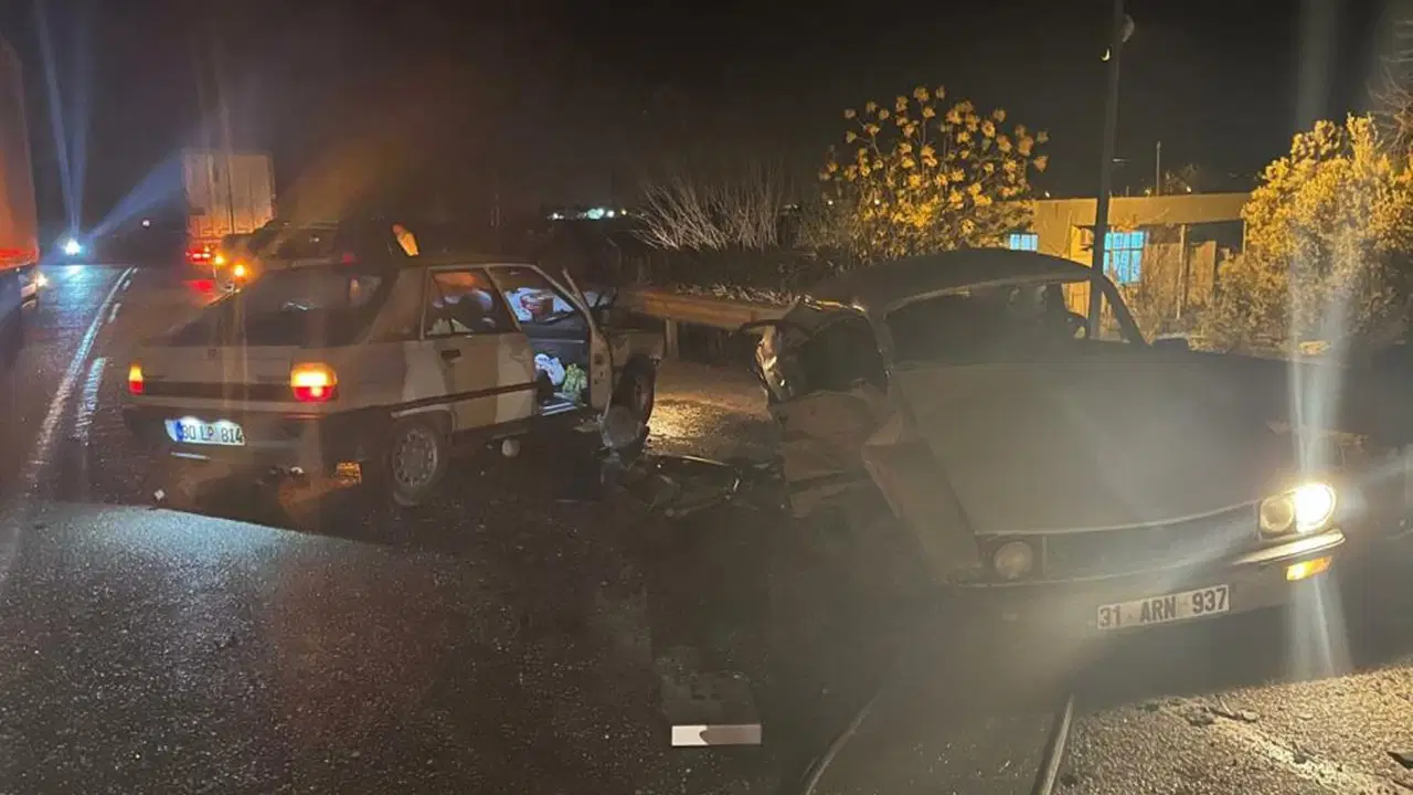 Osmaniye’de feci kaza: 1 ölü, 2 yaralı