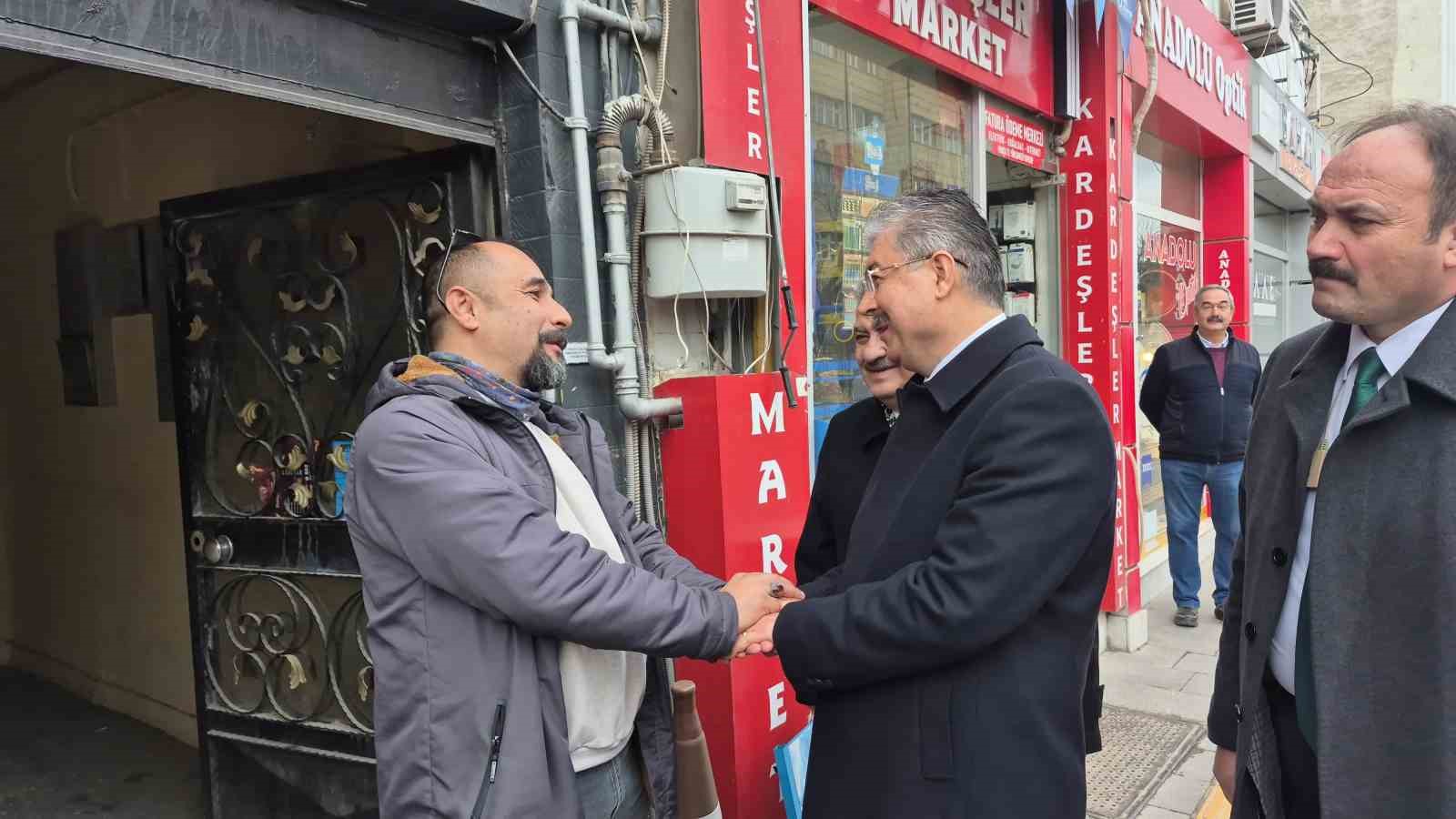 Vali Yılmaz’dan esnaf ziyareti