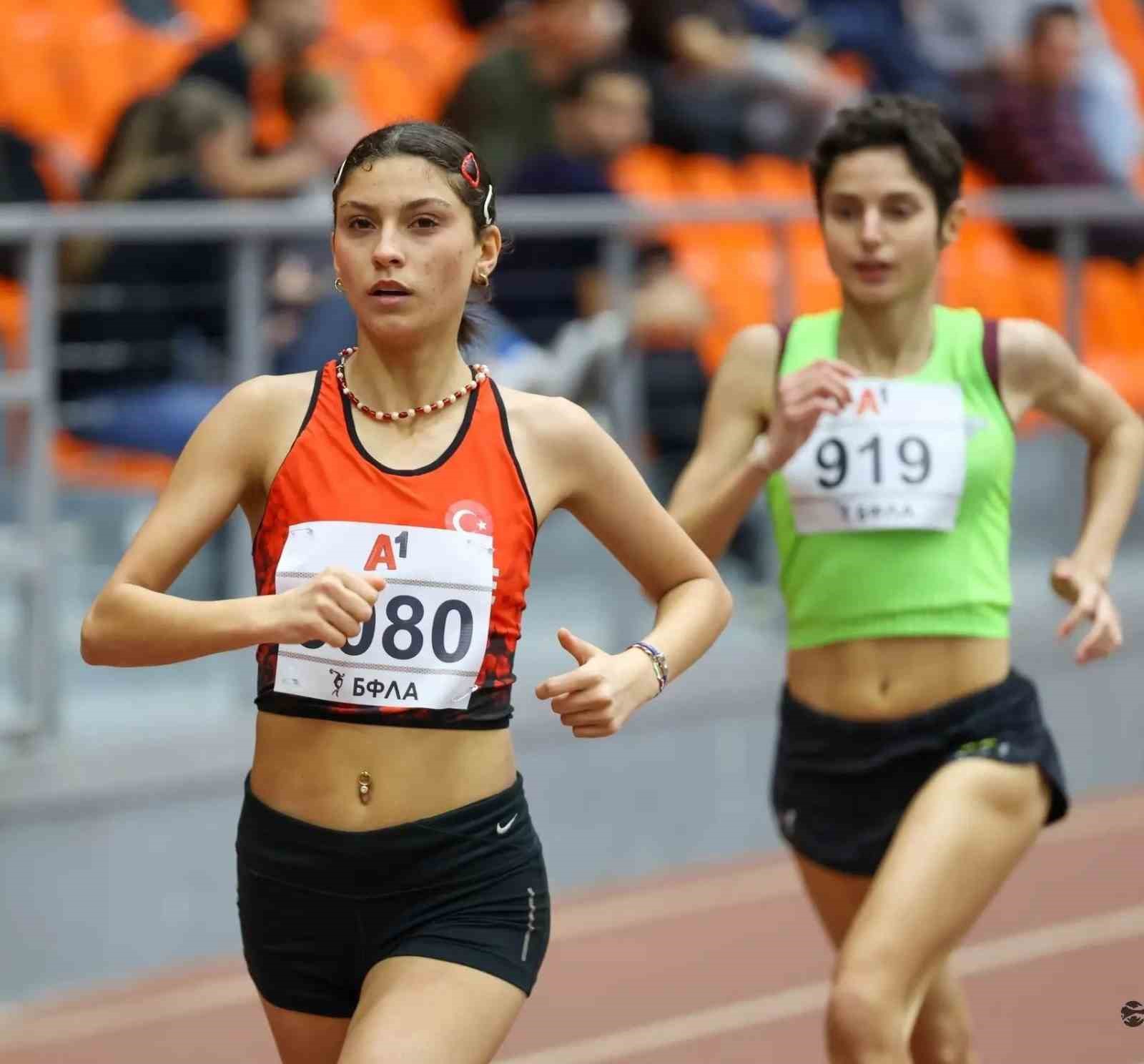 Eskişehirli atletizm sporcusunun uluslararası başarısı