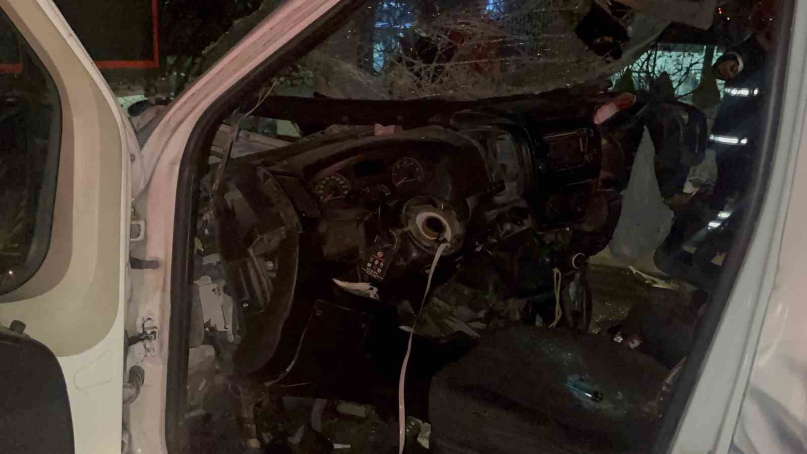 Dün gece meydana gelen feci kazada 54 yaşındaki kadın hayatını kaybetti