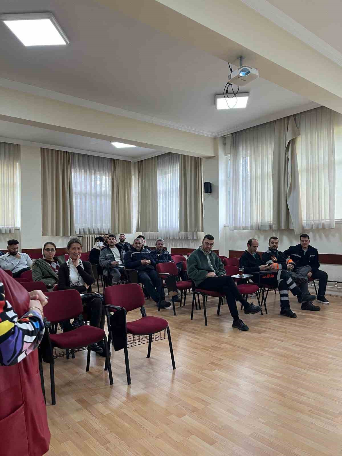 TÜRASAŞ personeline tütünle mücadale eğitimi verildi